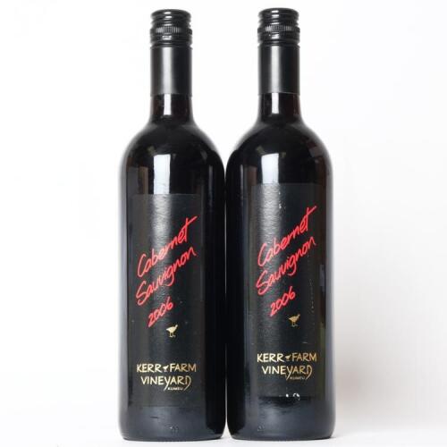 (2) 2006 Kerr Farm Cabernet Sauvignon, Kumeu