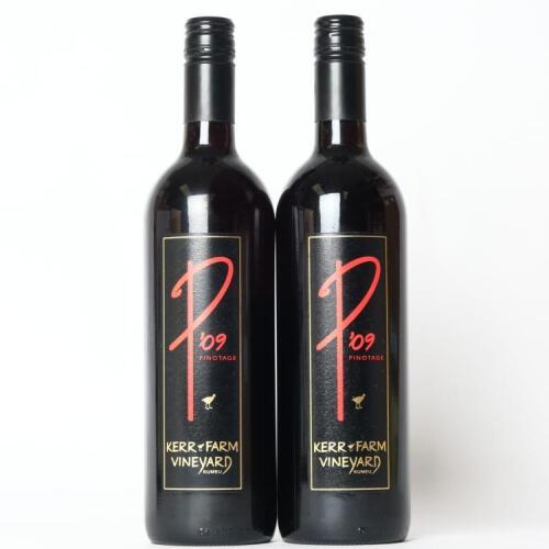 (2) 2009 Kerr Farm Pinotage, Kumeu