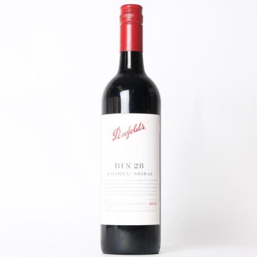 (1) 2012 Penfolds Bin 28 Kalimna Shiraz, South Australia