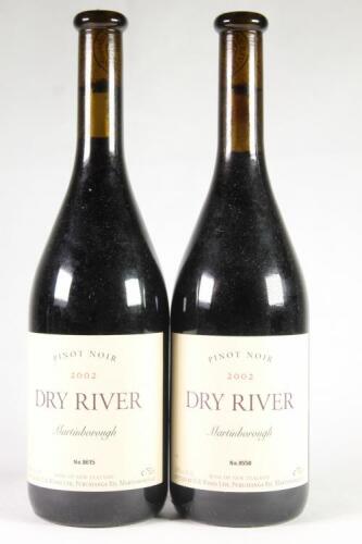 (2) 2002 Dry River Pinot Noir, Martinborough