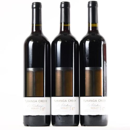 (3) 2017 Turanga Creek Les Vendanges Merlot, Hawkes Bay