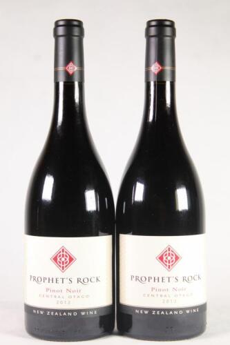 (2) 2012 Prophet's Rock Home Vineyard Pinot Noir, Central Otago*