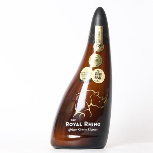 (1) The Royal Rhino African Cream Liqueur 750ml&nbsp;17% abv, South Africa