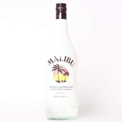(1) Malibu 1000ml 21% abv, Spain