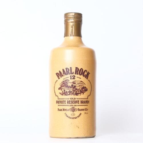 (1) Paarl Rock Old Private Reserve 12 year old Brandy 750ml 38% abv, South Africa