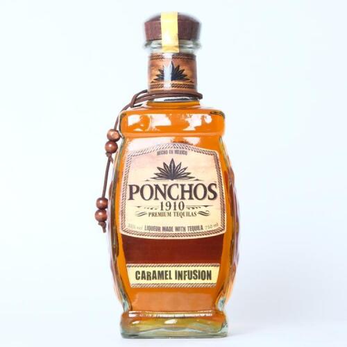 (1) Ponchos 1910 Caramel Infused Tequila Liqueur 750ml 35% abv, Mexico