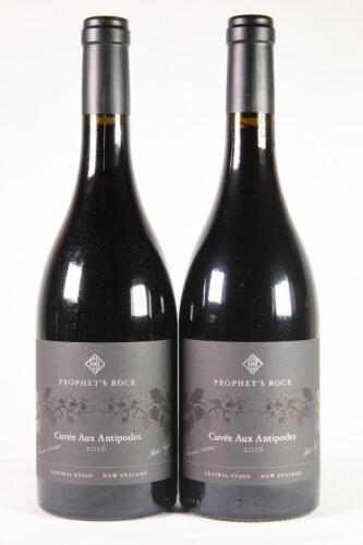 (2) 2016 Prophet's Rock Cuvee aux Antipodes Pinot Noir, Central Otago*