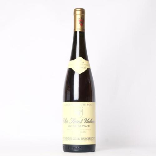 (1) 2001 Domaine Zind Humbrecht Clos Saint Urbain Rangen de Thann Grand Cru Pinot Gris