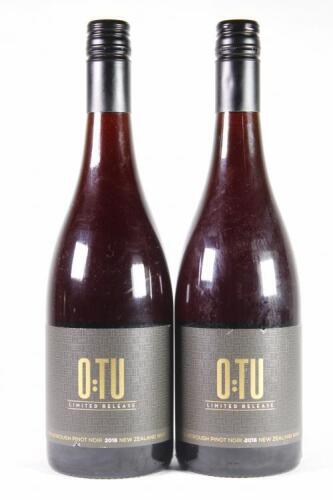 (2) 2018 O:Tu Limited Release Pinot Noir, Marlborough