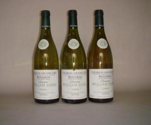 (3) 2006 Domaine William Fevre Bougros Cote Bouguerots Grand Cru, Chablis