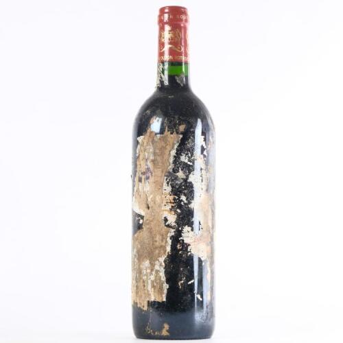 (1) 1996 Chateau Mouton Rothschild 1er Cru Classe, Pauillac