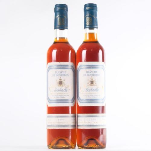 (2) 1999 Chateau Belingard Cuvee Blanche de Bosredon 500ml, Monbazillac