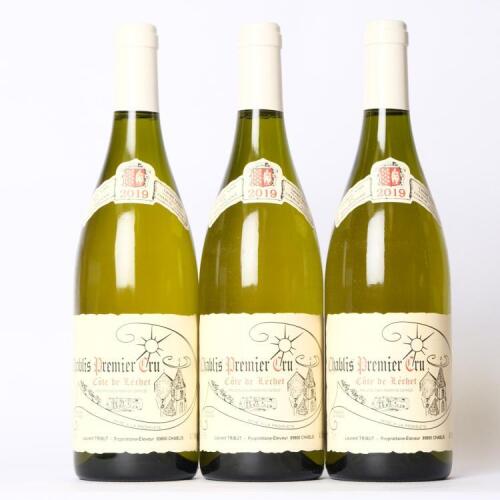 (3) 2019 Laurent Tribut Cote de Lechet 1er Cru, Chablis