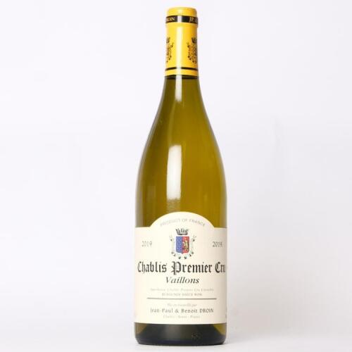 (1) 2019 Jean-Paul & Benoit Droin Vaillons 1er Cru, Chablis
