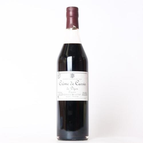 (1) Edmond Briottet Cr&egrave;me de Cassis de Dijon Liqueur 700ml, France&nbsp; &nbsp; &nbsp; &nbsp; &nbsp; &nbsp; &nbsp; &nbsp; &nbsp; &nbsp; &nbsp; &nbsp; &nbsp; &nbsp; &nbsp; &nbsp; &nbsp; &nbsp; &nbsp; &nbsp; &nbsp; &nbsp; &nbsp; &nbsp; &nbsp; &nbsp;