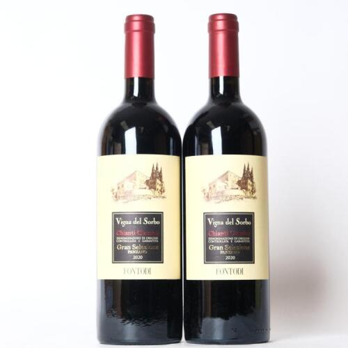 (2) 2020 Fontodi Gran Selezione Vigna del Sorbo Chianti Classico, Tuscany