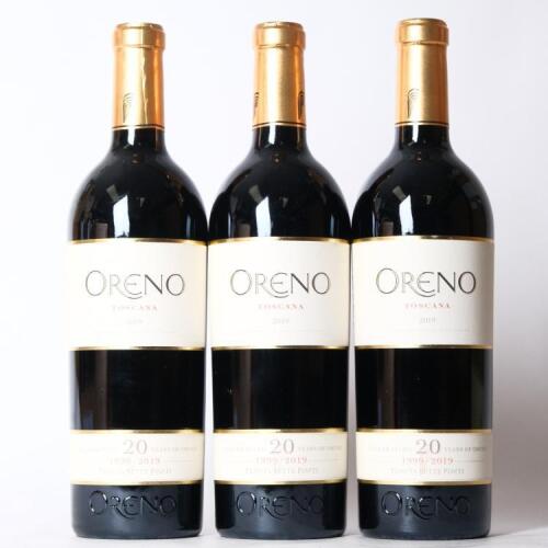 (3) 2019 Tenuta Sette Ponti Oreno Toscana IGT, Tuscany