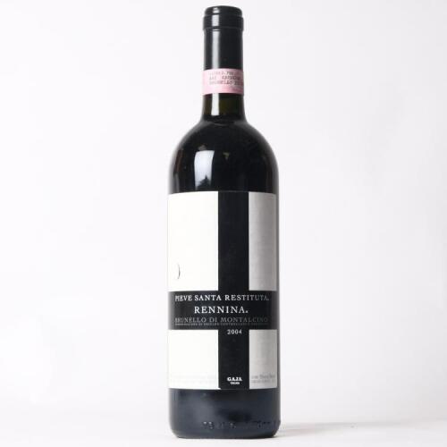 (1) 2004 Gaja Pieve Santa Restituta Rennina Brunello di Montalcino, Tuscany