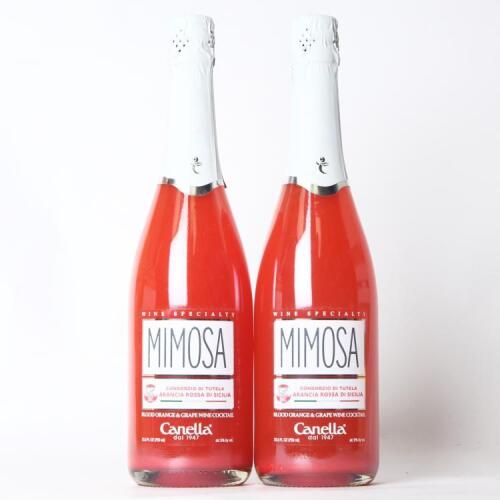 (2) NV Canella Mimosa Blood Orange Cocktail, Veneto