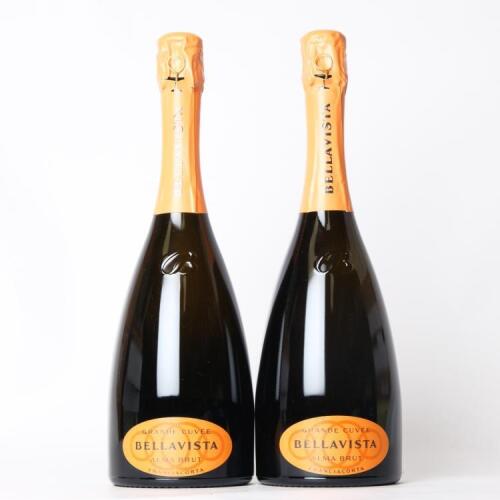 (2) NV Bellavista 'Alma' Cuvee Brut Franciacorta, Lombardi