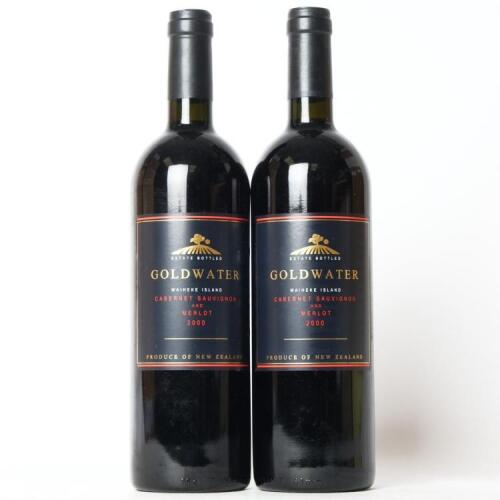 (2) 2000 Goldwater Cabernet Sauvignon/Merlot, Waiheke
