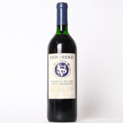 (1) 1993 Stonyridge Vineyard Larose, Waiheke