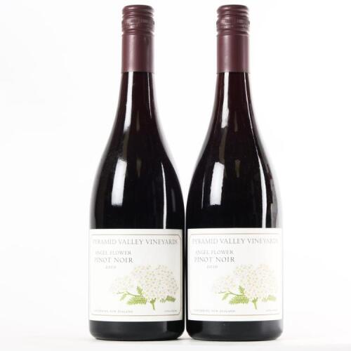 (2) 2010 Pyramid Valley Vineyards Angel Flower Pinot Noir, Waikari