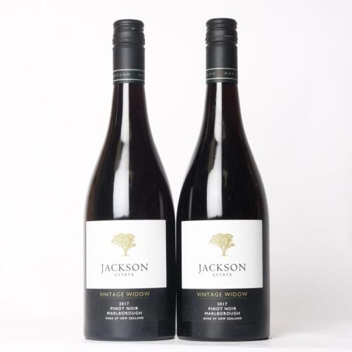 (2) 2017 Jackson Estate Vintage Widow Pinot Noir, Marlborough