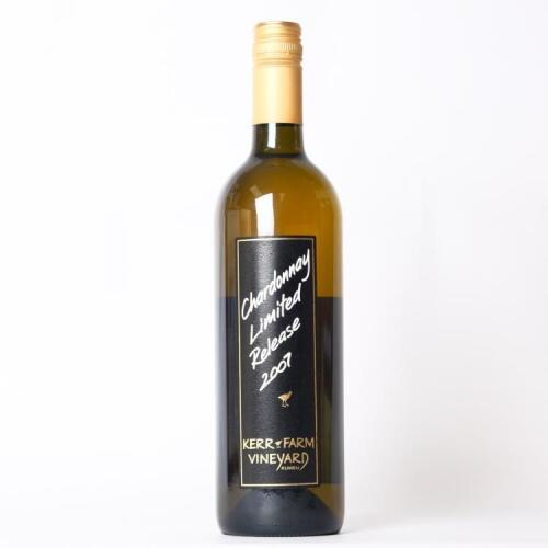 (1) 2007 Kerr Farm Limited Release Chardonnay, Kumeu