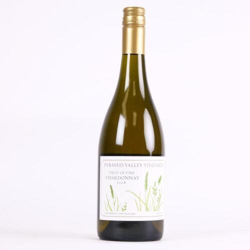 (1) 2008 Pyramid Valley Vineyards Field of Fire Chardonnay, Waikari
