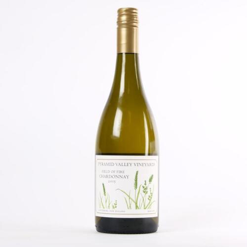 (1) 2015 Pyramid Valley Vineyards Field of Fire Chardonnay, Waikari