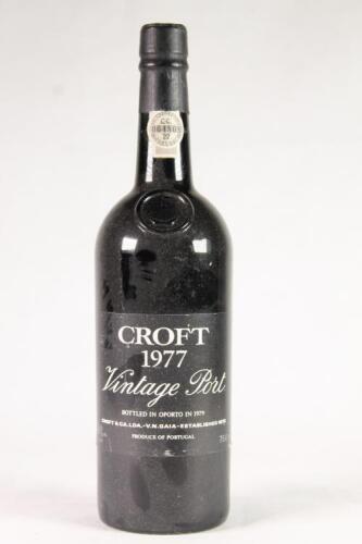 (1) 1977 Croft Vintage, Oporto