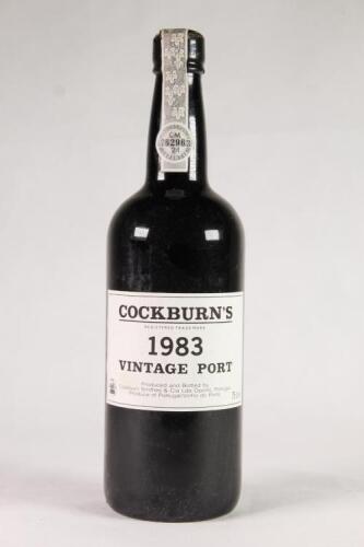 (1)&nbsp;1983 Cockburns&nbsp;Vintage, Oporto