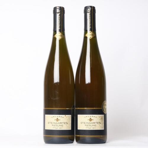 (2) 1997 Orlando Steingarten Riesling, Eden Valley SA