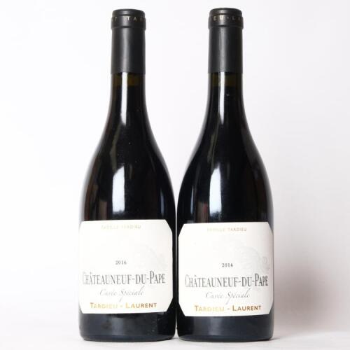 (2) 2016 Tardieu-Laurent Cuvee Speciale Chateauneuf du Pape