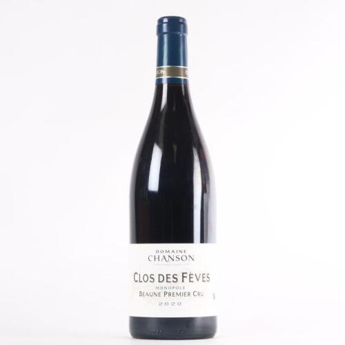 (1) 2020 Domaine Chanson Pere & Fils Clos des Feves Beaune 1er Cru Monopole, Cote de Beaune