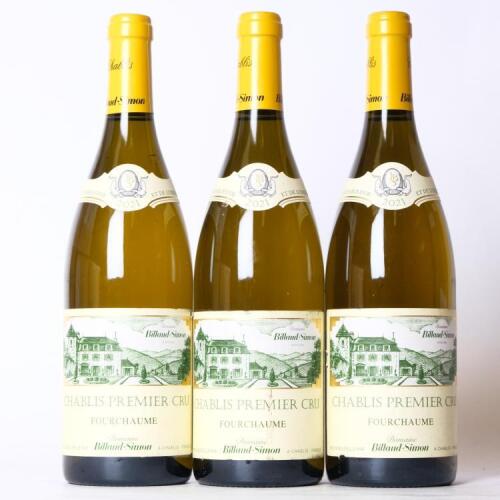 (3) 2021 Domaine Billaud-Simon Fourchaume 1er Cru, Chablis