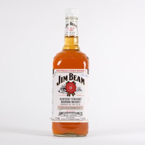 (1) Jim Beam Kentucky Straight Bourbon 1125ml&nbsp;37% abv, USA