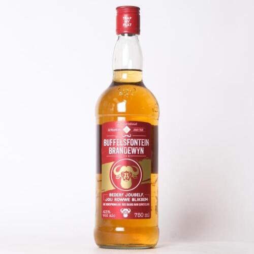 (1) Buffelsfontein Brandewyn 750ml 43% abv, South Africa