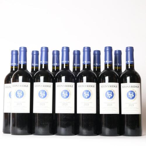 (12) 2021 Stonyridge Vineyard Larose, Waiheke