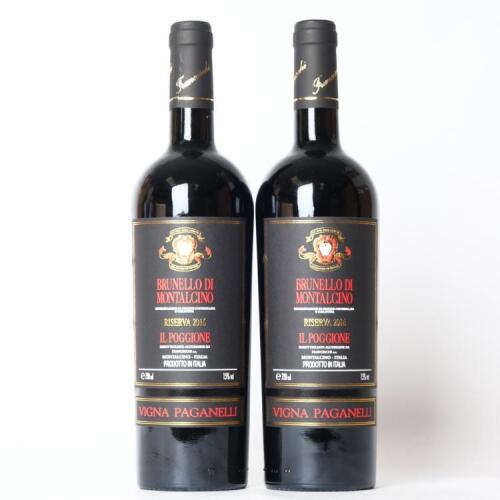 (2) 2016 Il Poggione Vigna Paganelli Brunello di Montalcino Riserva, Tuscany
