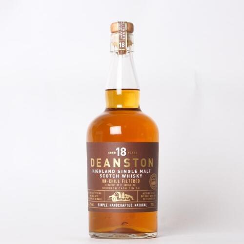 (1) Deanston Bourbon Cask 18 Year Old Single Malt Scotch Whisky 700ml 46.3% abv, Highlands