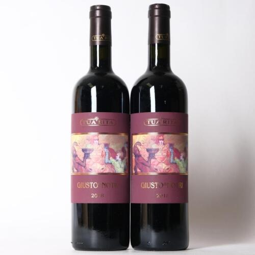 (2) 2018 Tua Rita Giusto di Notri Toscana IGT, Tuscany