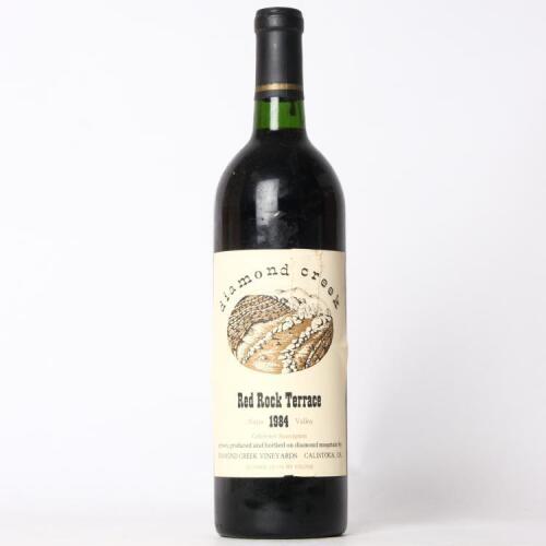 (1) 1984 Diamond Creek Red Rock Terrace Cabernet Sauvignon, Napa USA