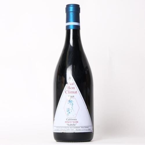(1) 2005 Au Bon Climat Isabelle Pinot Noir, California USA