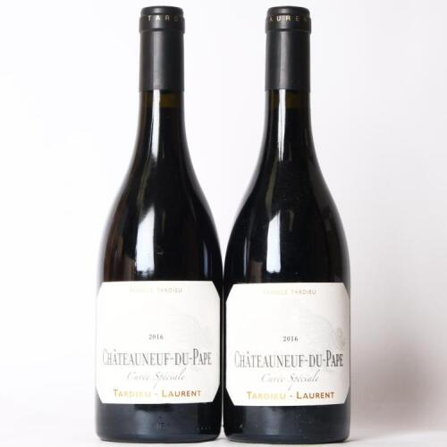 (2) 2016 Tardieu-Laurent Cuvee Speciale Chateauneuf du Pape