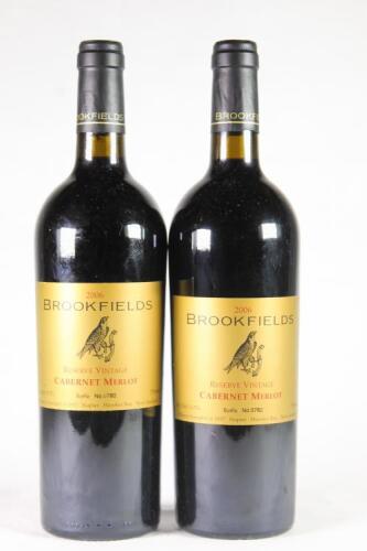 (2) 2006 Brookfields Reserve Vintage Cabernet Sauvignon/Merlot, Hawkes Bay