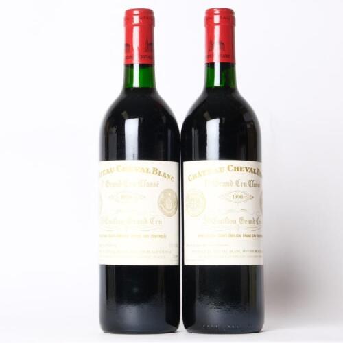 (2) 1990 Chateau Cheval Blanc, St Emilion