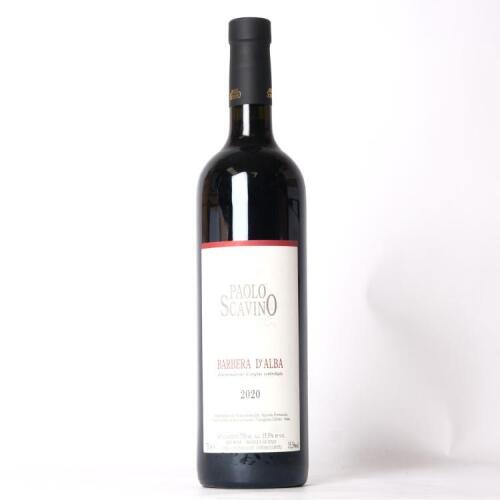 (1) 2020 Paolo Scavino Barbera d'Alba, Piedmont