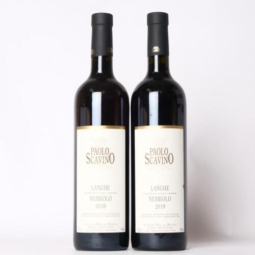 (2) 2019 Paolo Scavino Langhe Nebbiolo, Piedmont